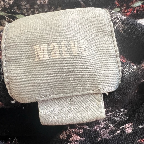 Maeve Anthropologie Fairycore Floral Ruffle Blouse Woodland Boho Cottagecore 12 - Picture 3 of 7